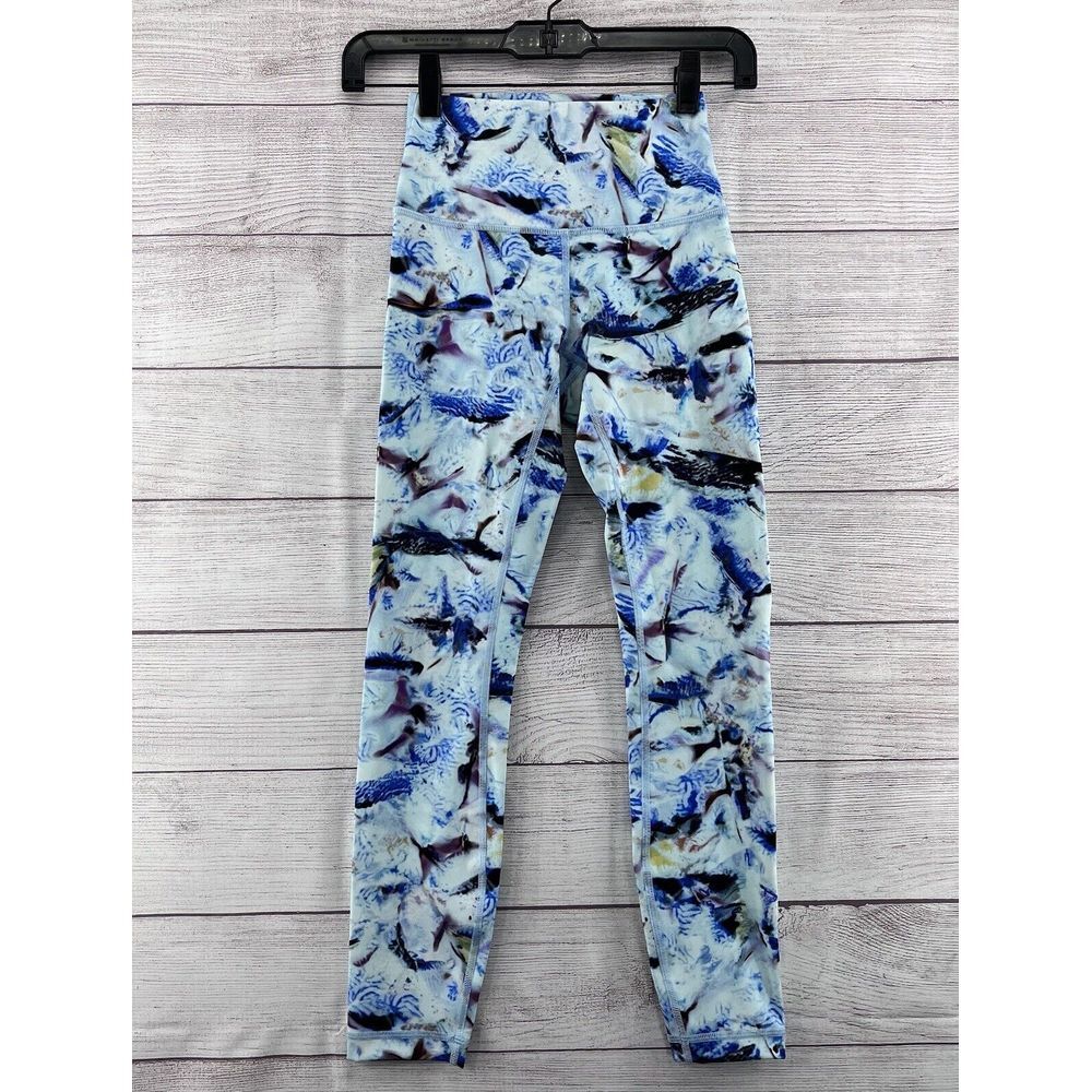 Lululemon Wunder Under High-Rise Leggings Sz 2 Multi 24"Length Compression Pants